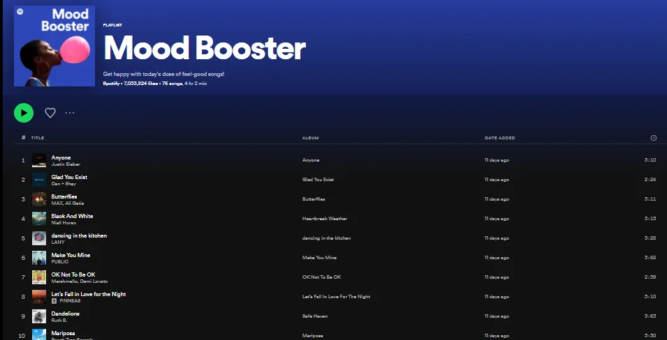 Mood-booster