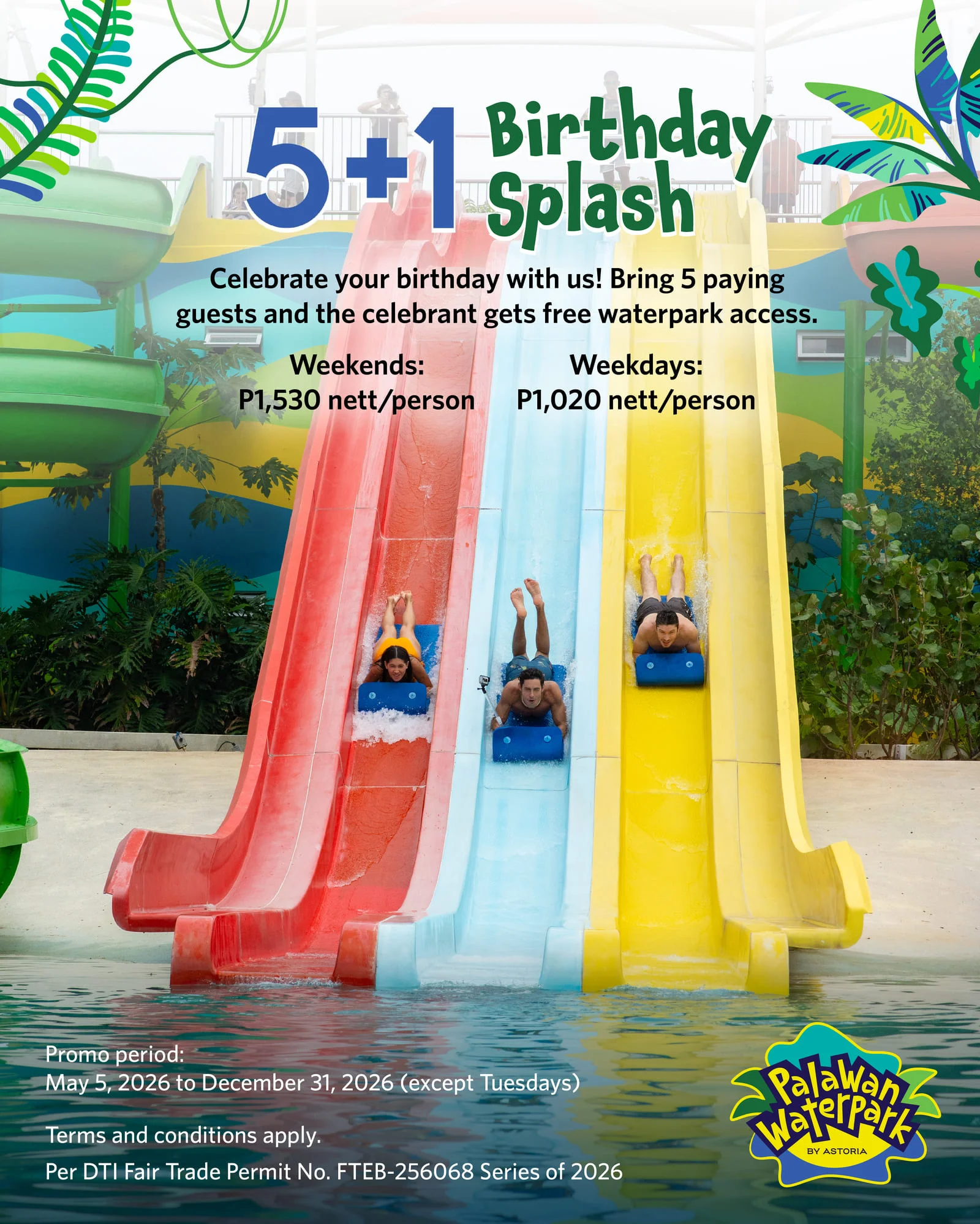 5+1 Birthday Splash