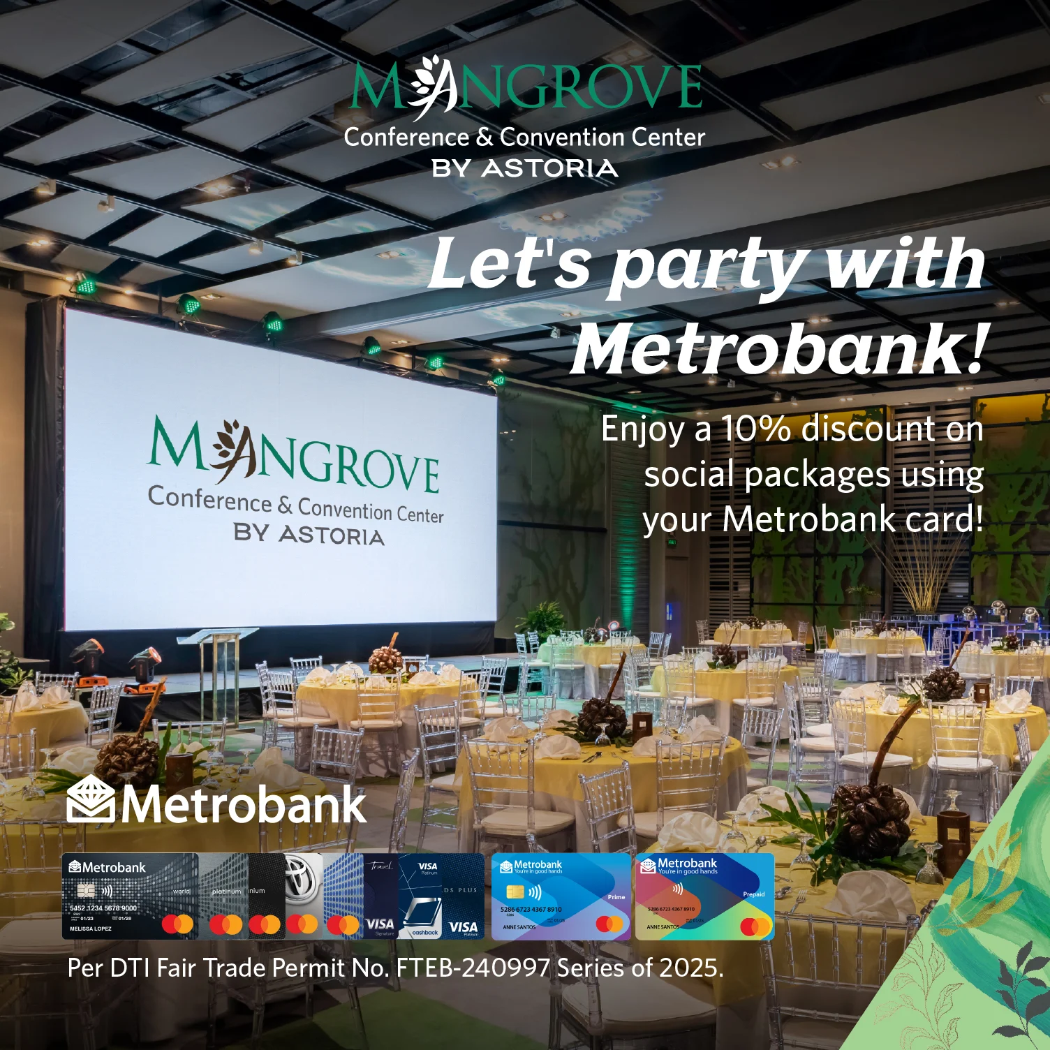 Mangrove - Metrobank Promo