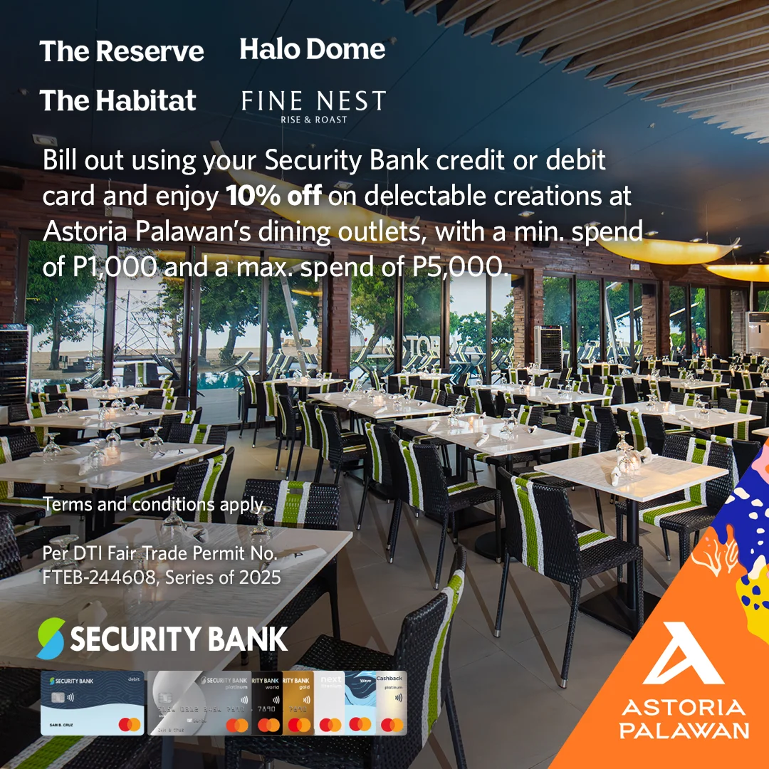 The Reserve, The Habitat, Fine Nest, and Halo Dome – Security Bank