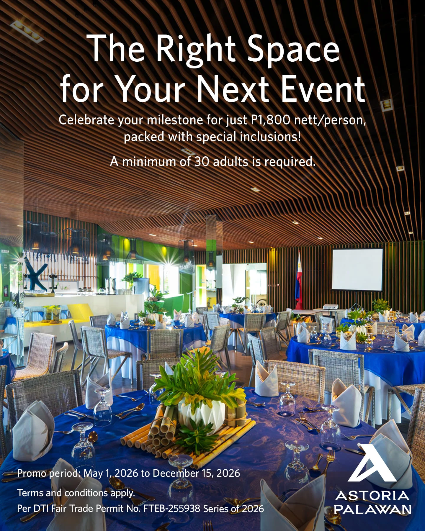 The Right Space for Your Next Event
