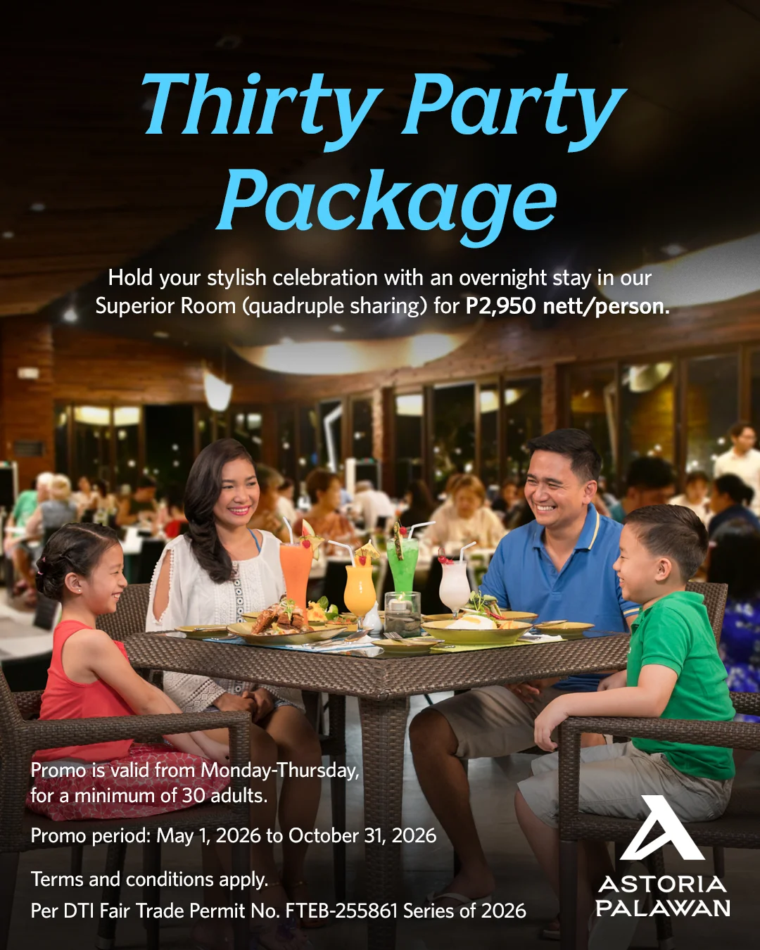 Thirty Party Package